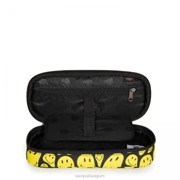 Eastpak ovale enkele smiley stretch geel accessoires J2ZH338