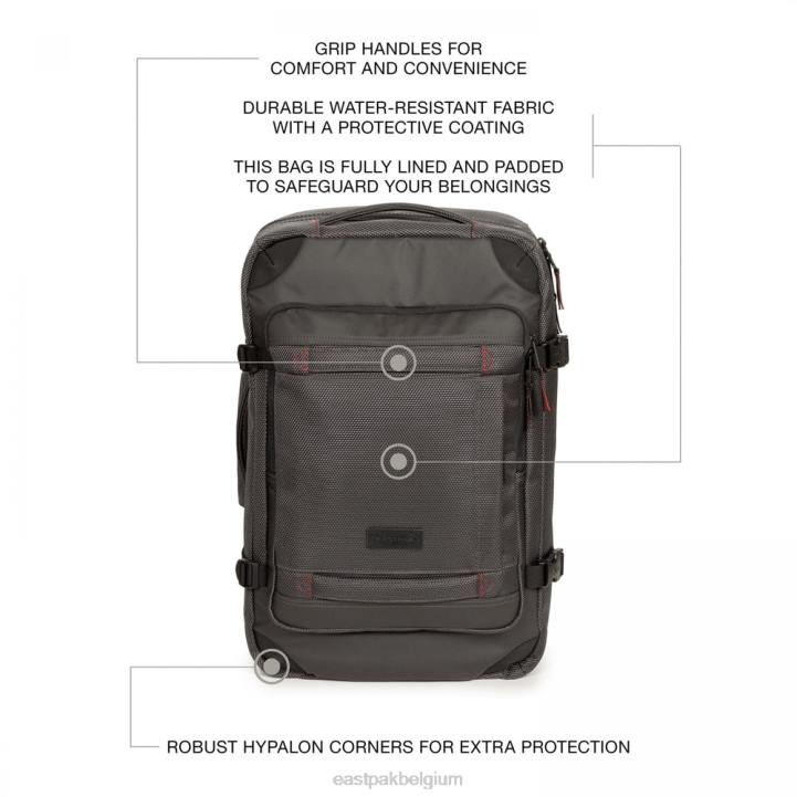 Eastpak reispakket cnnct accent grijs bagage J2ZH216