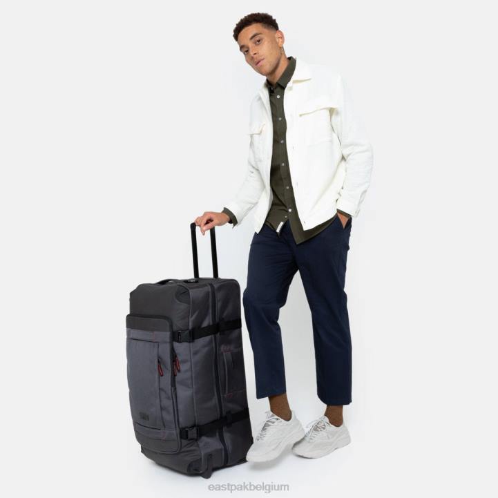 Eastpak tranverz cnnct l accent grijs bagage J2ZH193