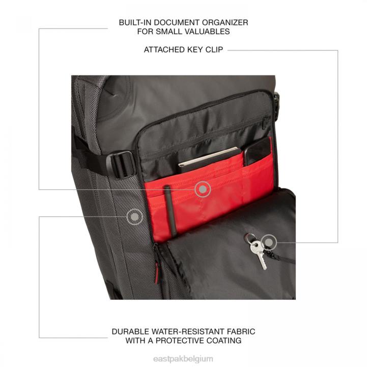 Eastpak tranverz cnnct m accent grijs bagage J2ZH195