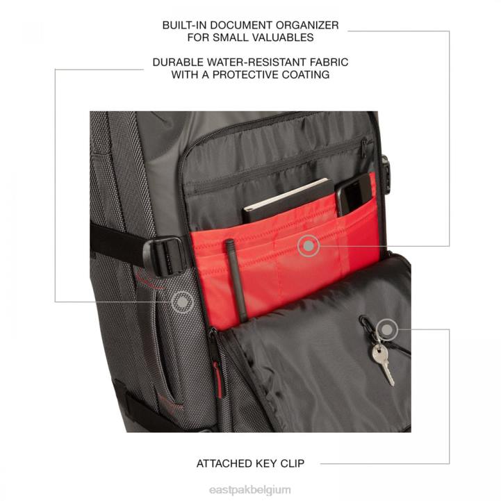 Eastpak trans4 cnnct m accent grijs bagage J2ZH213