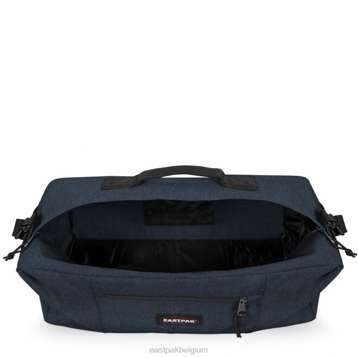 Eastpak duffl'r l driedubbel denim bagage J2ZH233