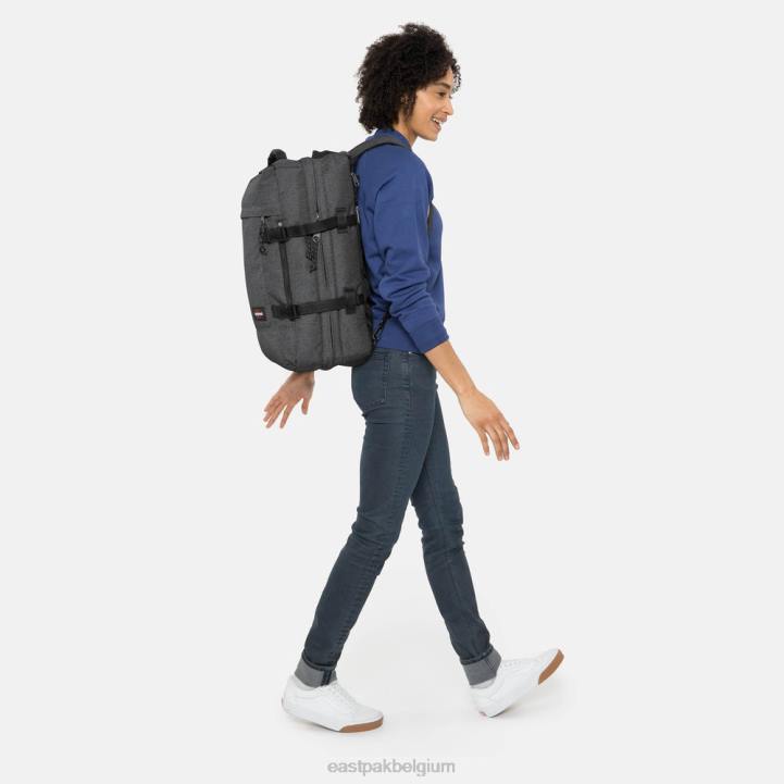 Eastpak reispakket zwarte denim bagage J2ZH237