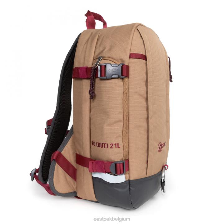 Eastpak uit safepack bruin rugzakken J2ZH44