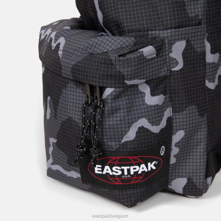 Eastpak undercover dubbel uc zwarte camo rugzakken J2ZH47
