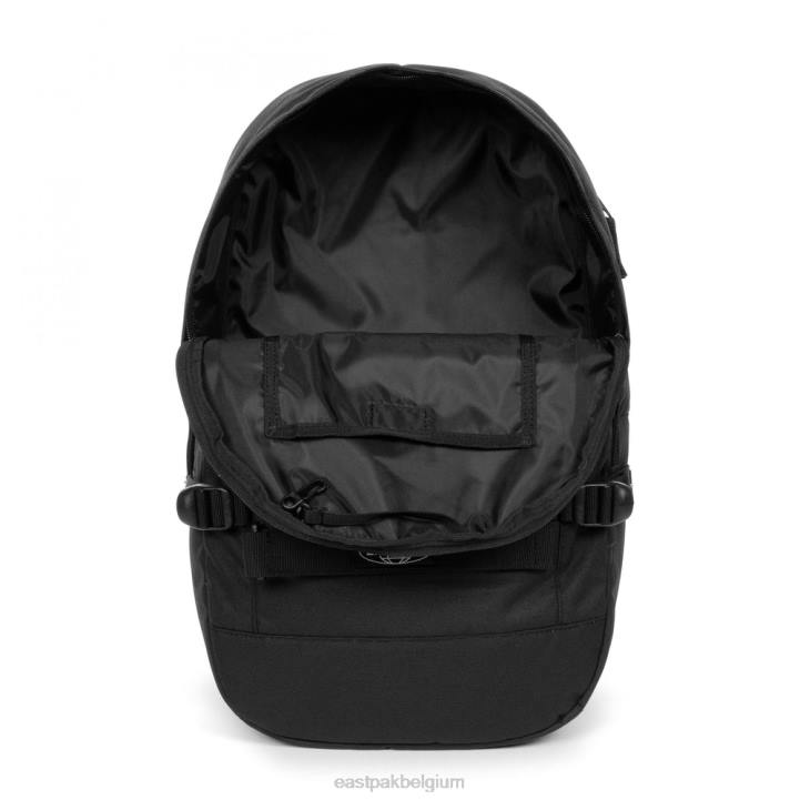 Eastpak vloeiende tact l cs mono zwart2 rugzakken J2ZH55