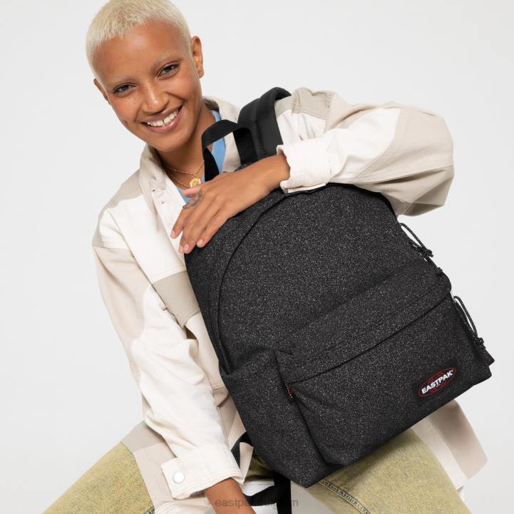 Eastpak gewatteerde pak'r vonk zwart rugzakken J2ZH33