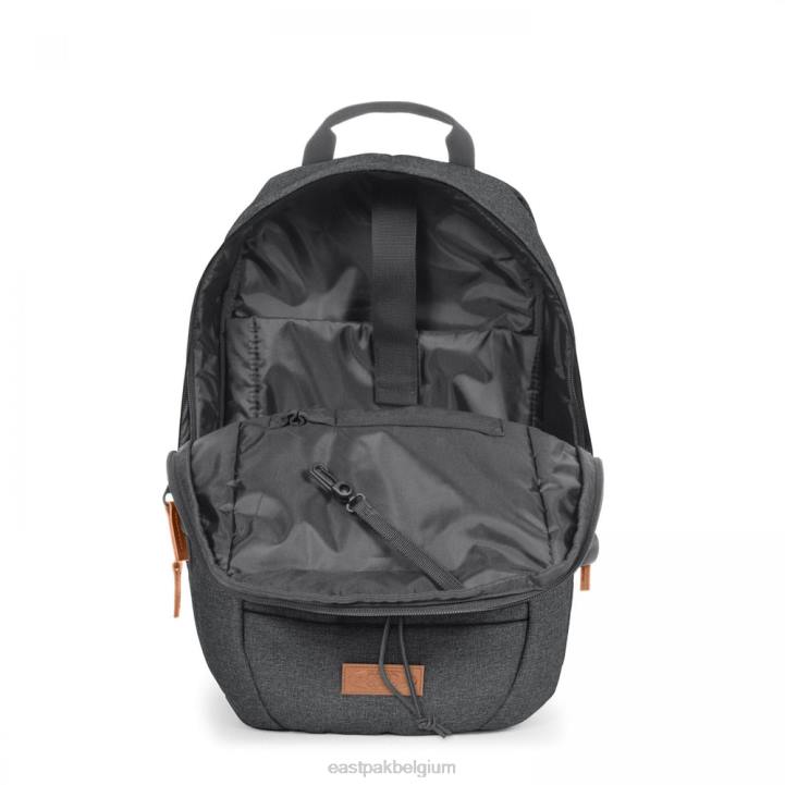 Eastpak bory's zwarte denim rugzakken J2ZH164
