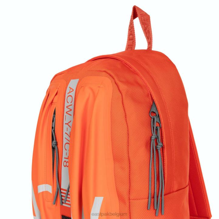 Eastpak gevoerde a-cold-wall* volt oranje rugzakken J2ZH180