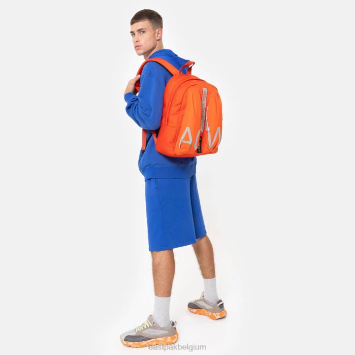 Eastpak gevoerde a-cold-wall* volt oranje rugzakken J2ZH180