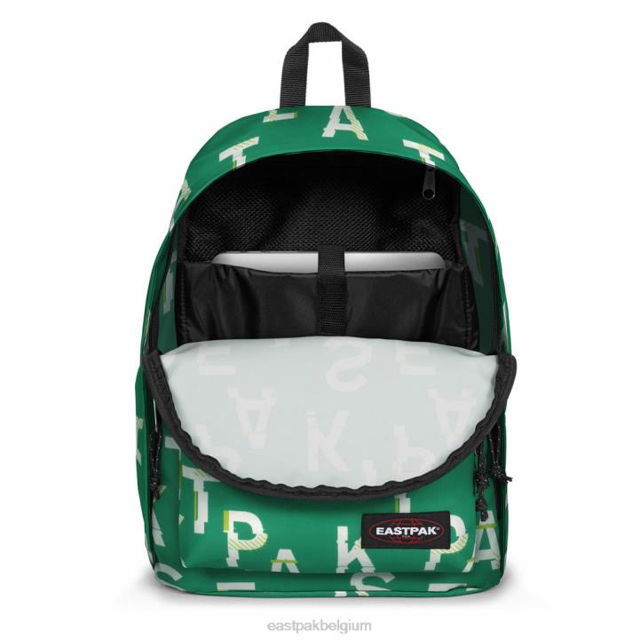 Eastpak kantoor zippl'r puree groen rugzakken J2ZH176