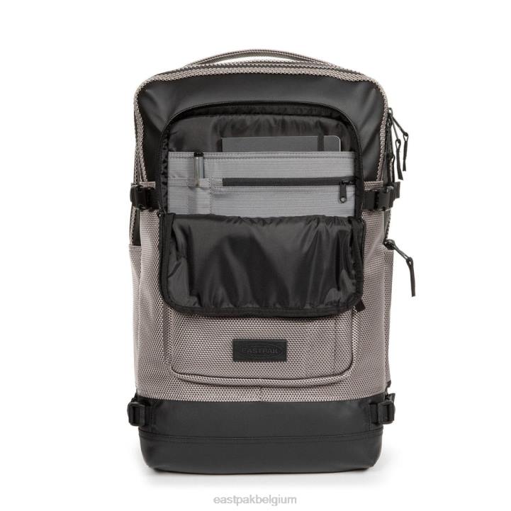 Eastpak tecum l cnnct lichtgrijs rugzakken J2ZH166