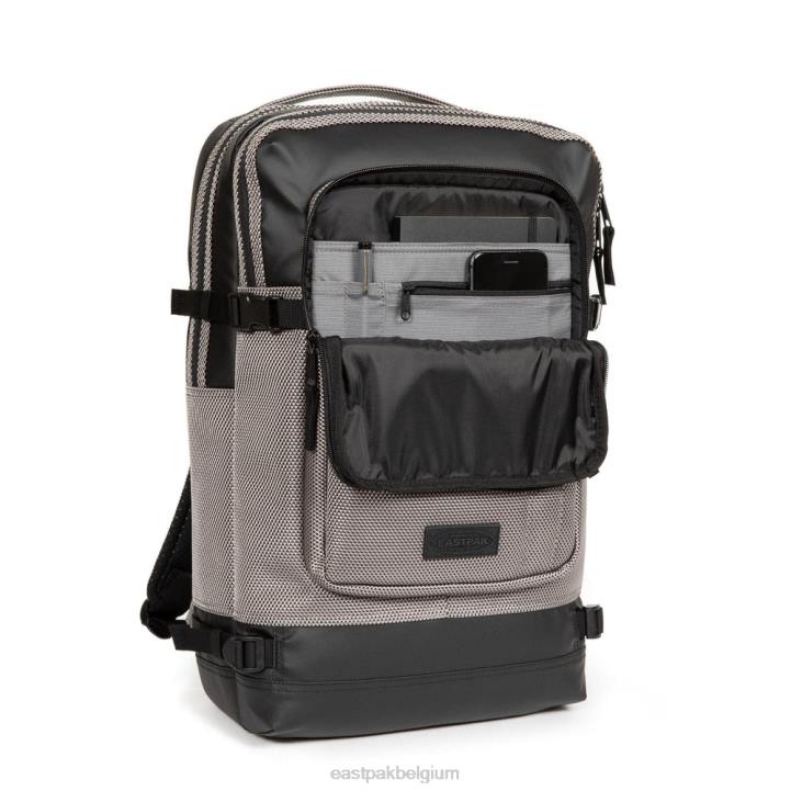 Eastpak tecum l cnnct lichtgrijs rugzakken J2ZH166