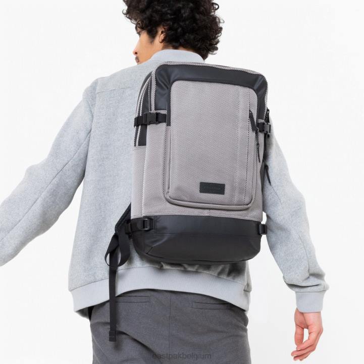 Eastpak tecum l cnnct lichtgrijs rugzakken J2ZH166