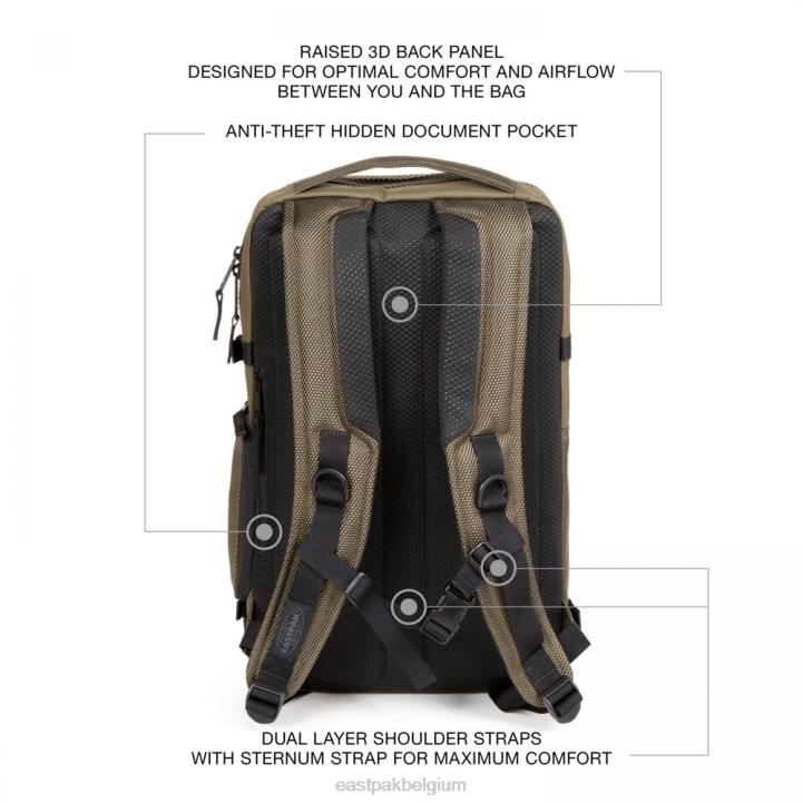 Eastpak tecum l cnnct zand rugzakken J2ZH154