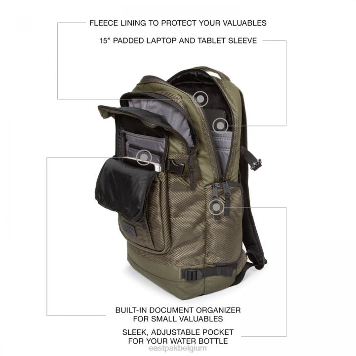 Eastpak tecum l cnnct zand rugzakken J2ZH154