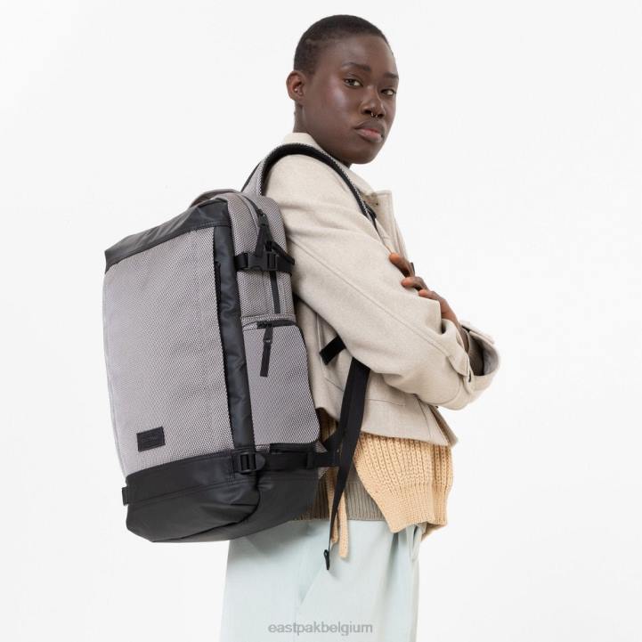 Eastpak tecum m cnnct lichtgrijs rugzakken J2ZH172