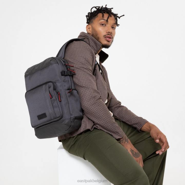 Eastpak tecum s cnnct accent grijs rugzakken J2ZH182