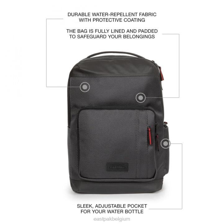 Eastpak tecum s cnnct accent grijs rugzakken J2ZH182