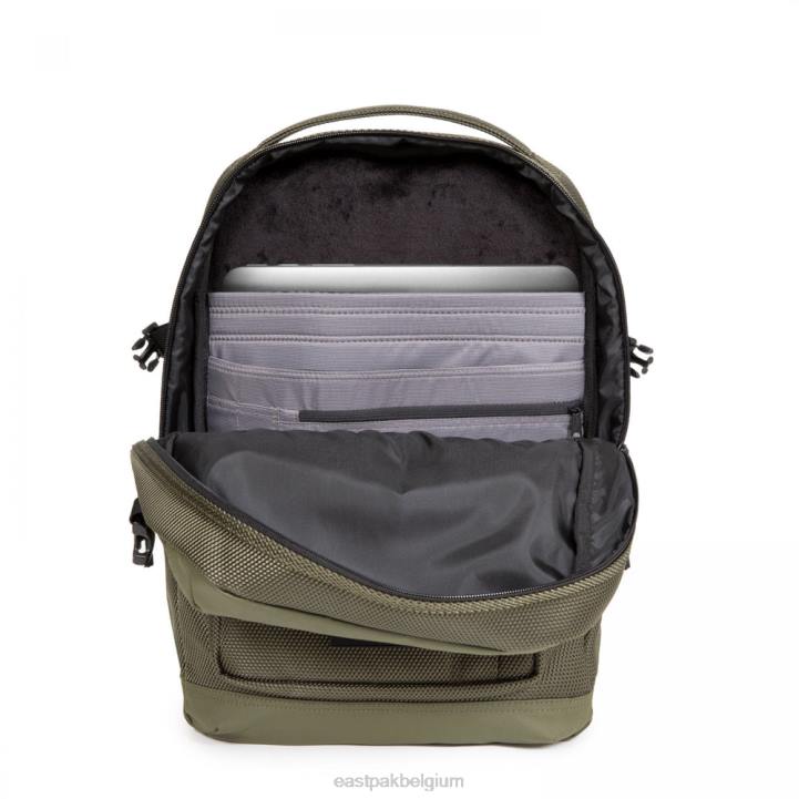 Eastpak tecum s verbind kaki rugzakken J2ZH163