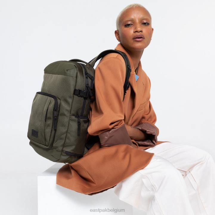 Eastpak tecum s verbind kaki rugzakken J2ZH163
