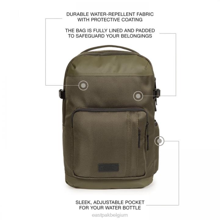 Eastpak tecum s verbind kaki rugzakken J2ZH163
