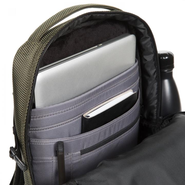 Eastpak tecum s verbind kaki rugzakken J2ZH163