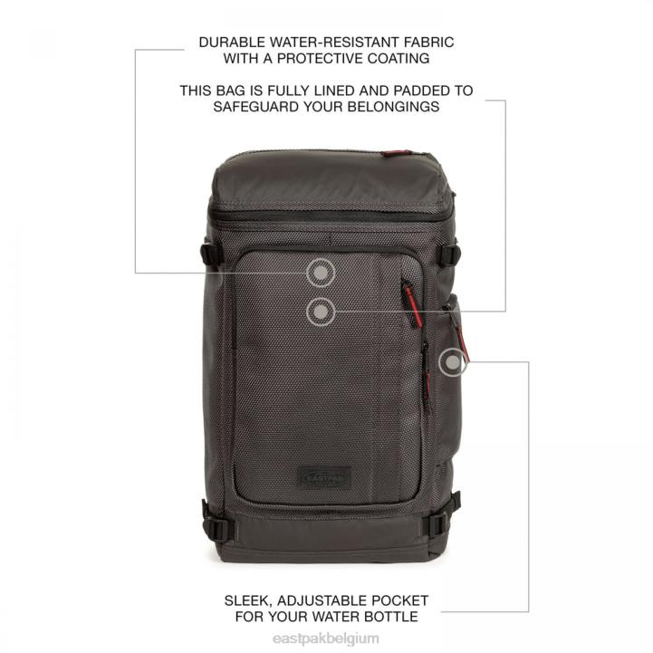 Eastpak tecum top cnnct accent grijs rugzakken J2ZH162