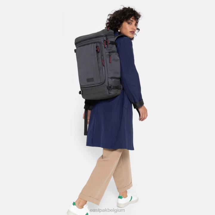 Eastpak tecum top cnnct accent grijs rugzakken J2ZH162