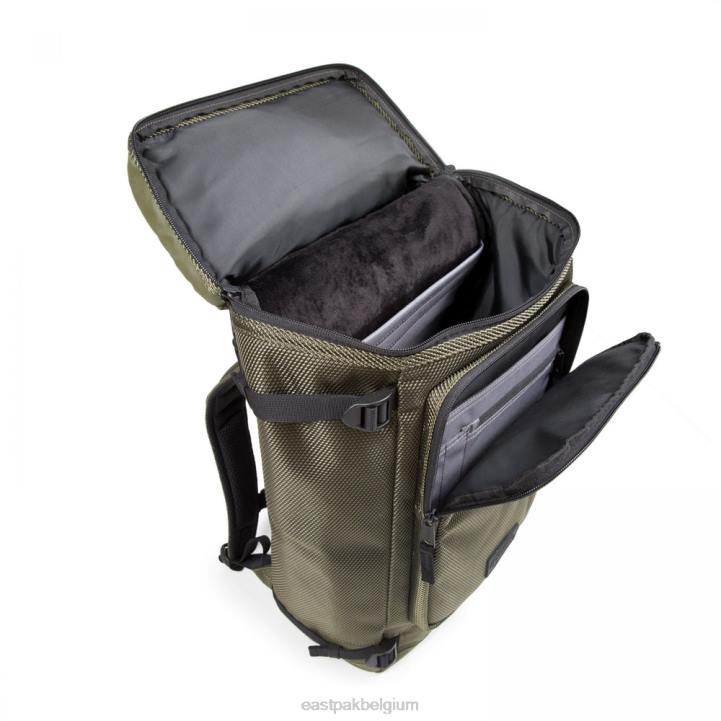 Eastpak tecum top verbind kaki rugzakken J2ZH155