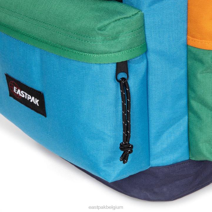Eastpak varsity-top universiteit geblokkeerd rugzakken J2ZH167