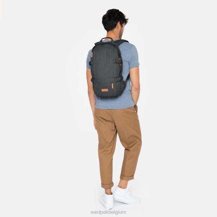 Eastpak vloeistof zwarte denim rugzakken J2ZH159