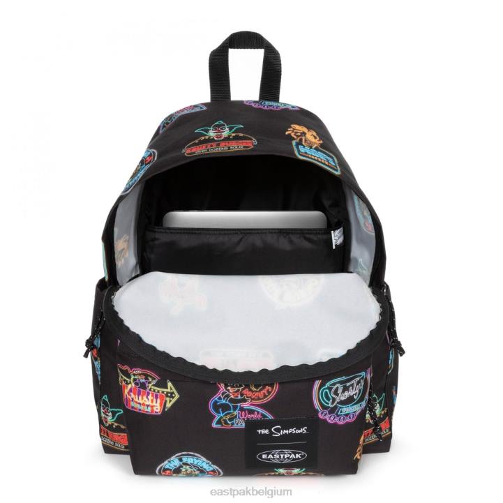 Eastpak dag pak'r simpsons neonprint rugzakken J2ZH27