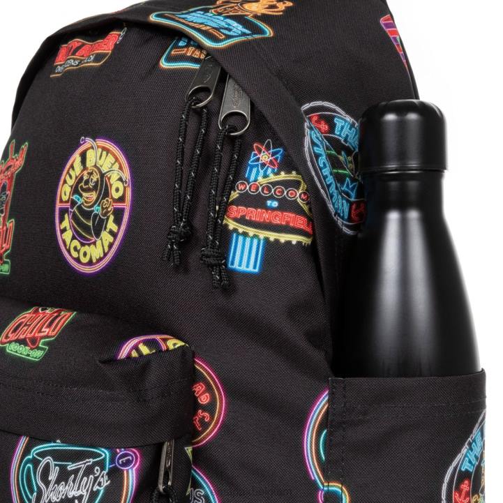 Eastpak dag pak'r simpsons neonprint rugzakken J2ZH27