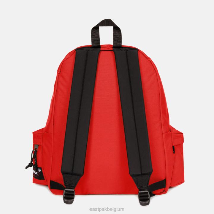Eastpak gewatteerde dubbel'r undercover rood rugzakken J2ZH21