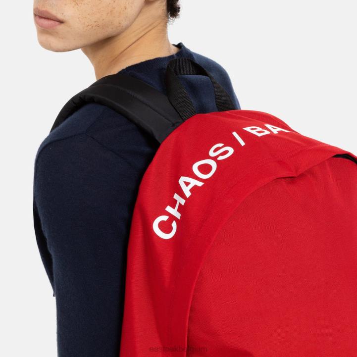 Eastpak gewatteerde dubbel'r undercover rood rugzakken J2ZH21
