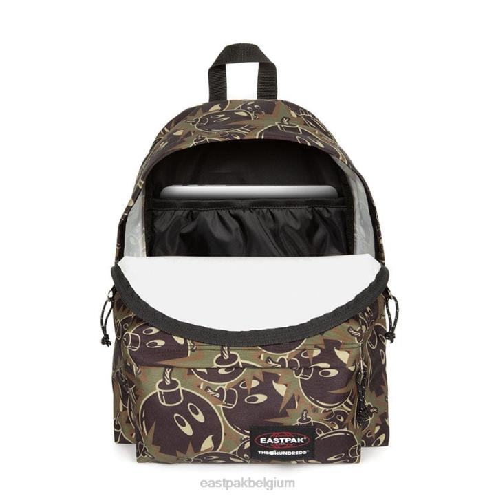 Eastpak gewatteerde pak'r honderden camouflage rugzakken J2ZH1