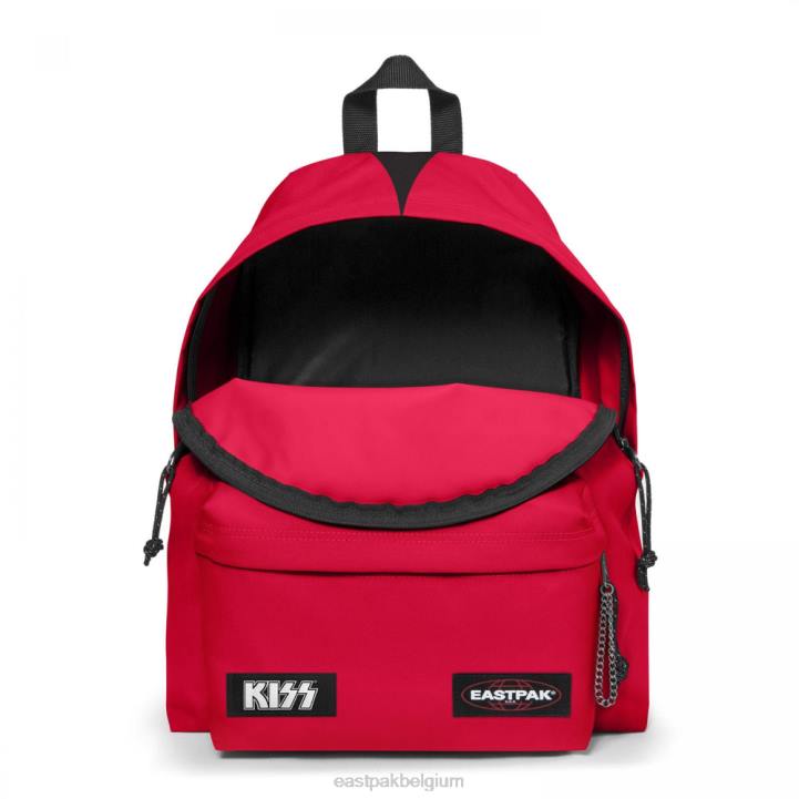 Eastpak gewatteerde pak'r kus rood rugzakken J2ZH5