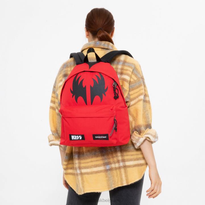 Eastpak gewatteerde pak'r kus rood rugzakken J2ZH5