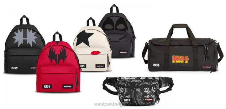 Eastpak gewatteerde pak'r kus zwart rugzakken J2ZH16
