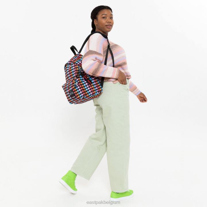 Eastpak gewatteerde pak'r pac-man Pacman-geesten rugzakken J2ZH29