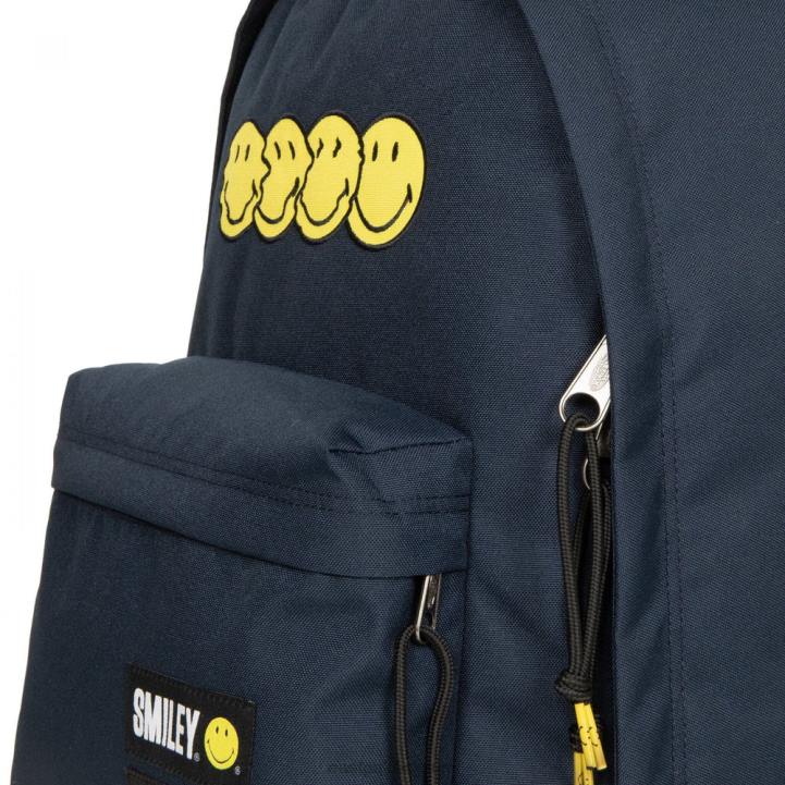Eastpak niet op kantoor smiley patch mrt rugzakken J2ZH11
