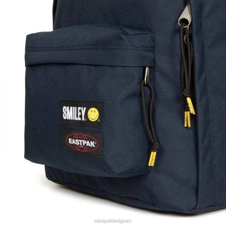 Eastpak niet op kantoor smiley patch mrt rugzakken J2ZH11