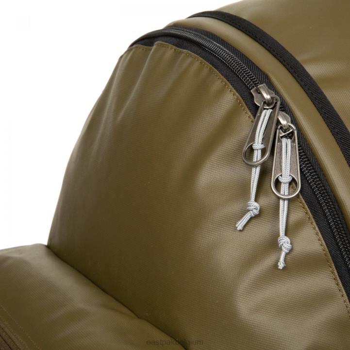 Eastpak gevoerde ritssluiting zeil leger rugzakken J2ZH113