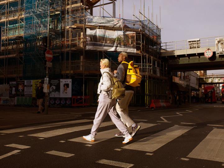 Eastpak gevoerde ritssluiting zeil leger rugzakken J2ZH113