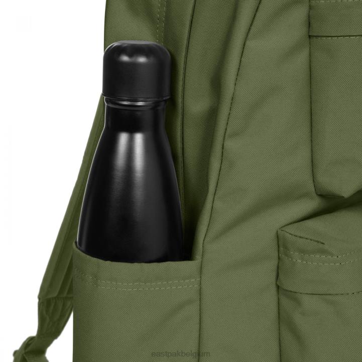 Eastpak gewatteerd dubbel donker gras rugzakken J2ZH84