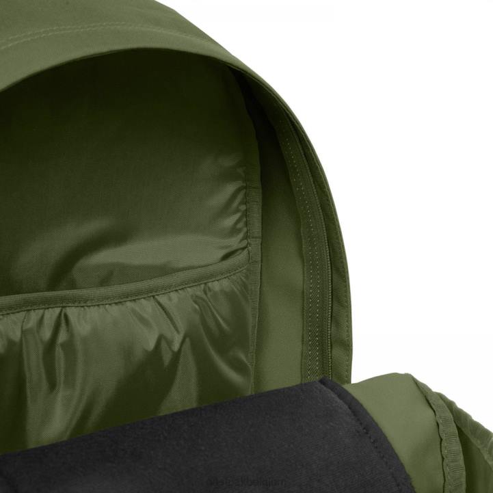 Eastpak gewatteerd dubbel donker gras rugzakken J2ZH84