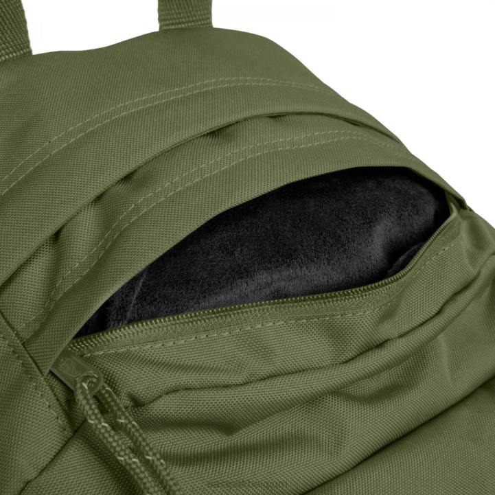 Eastpak gewatteerd dubbel donker gras rugzakken J2ZH84