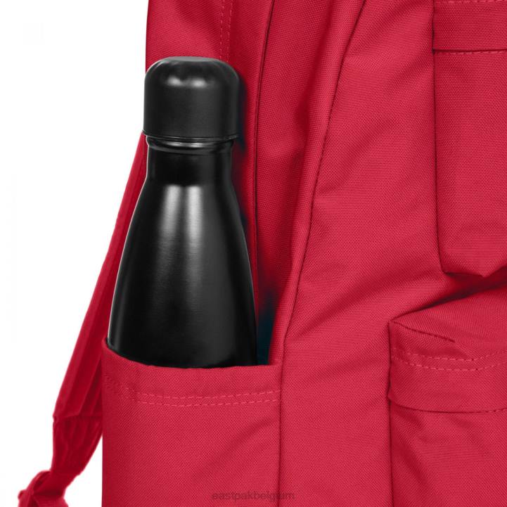 Eastpak gewatteerd dubbel matroos rood rugzakken J2ZH115