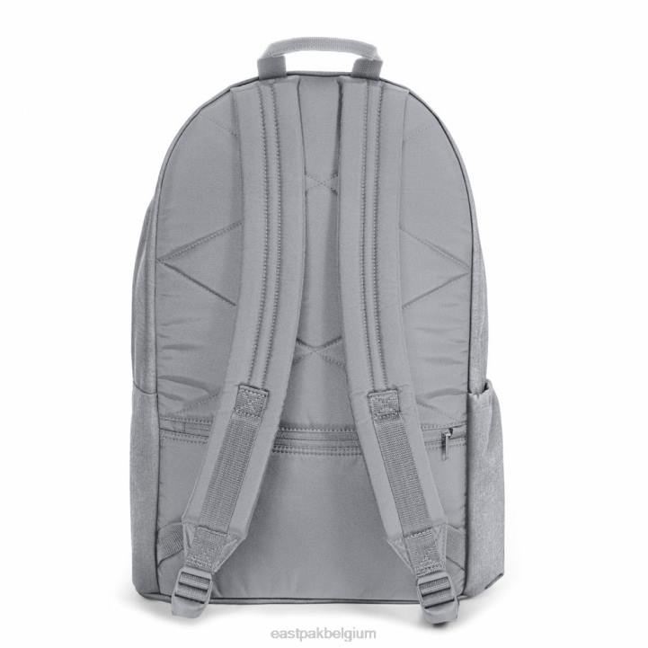 Eastpak gewatteerd dubbel zondag grijs rugzakken J2ZH81